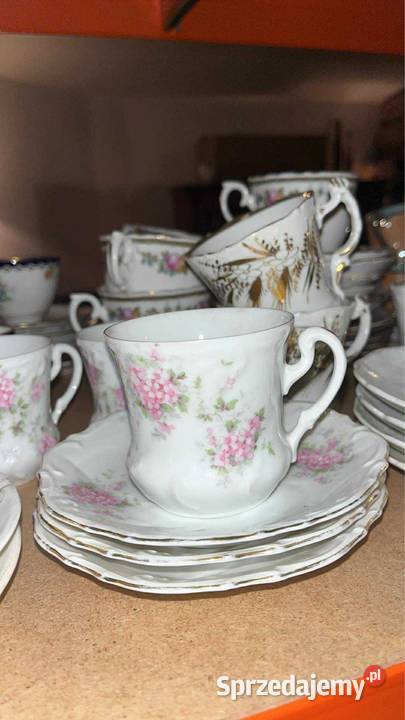 Filiżanka stara Śląska Sygnowana numerycznie Gdańsk