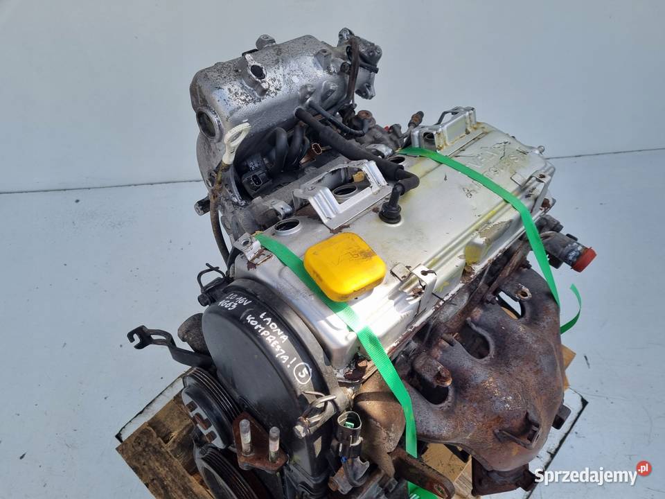 SILNIK Mitsubishi Galant VIII 20 16V test 4G63 Rudka