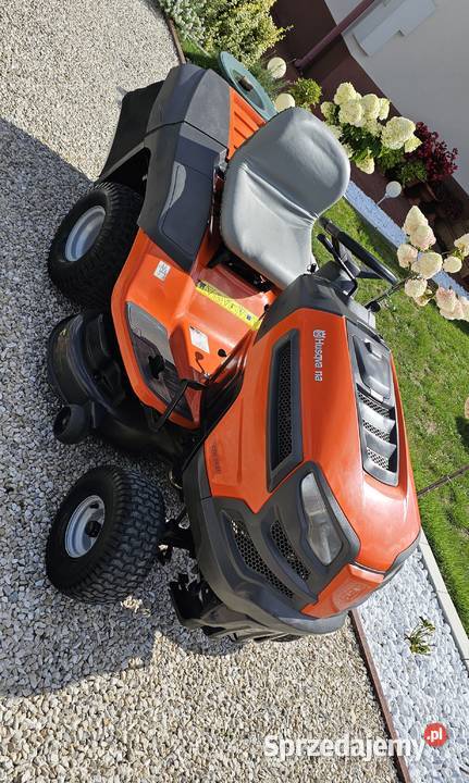 Traktorek kosiarka Husqwarna V2 z pompą automat Bogoria