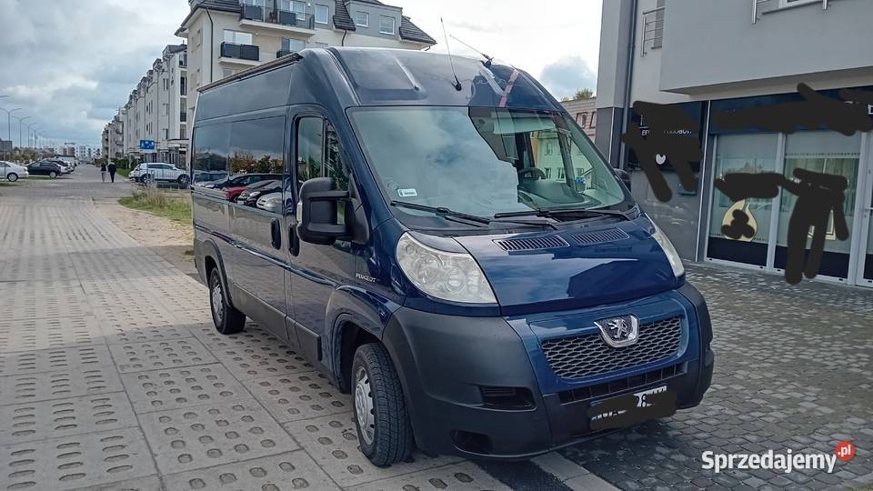 Peugeot Boxer kampervan Kamper 3 osobowy Rok produkcji 2008 Reda sprzedam