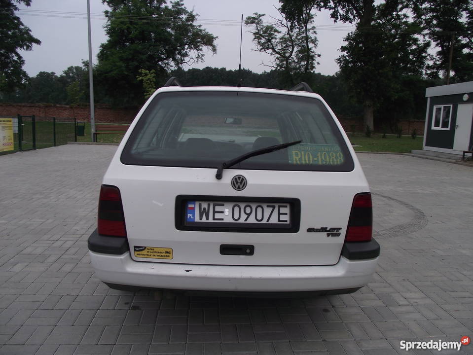 Volkswagen Golf 3 19 Tdi GT Special elektryczne szyby Gostynin