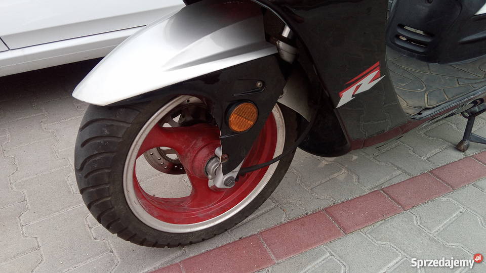 Skuter Huatian 50ccm 4T czerwony Gliwice