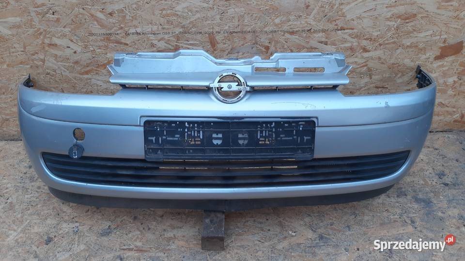 zderzak przedni Opel Corsa C srebrny osobowe