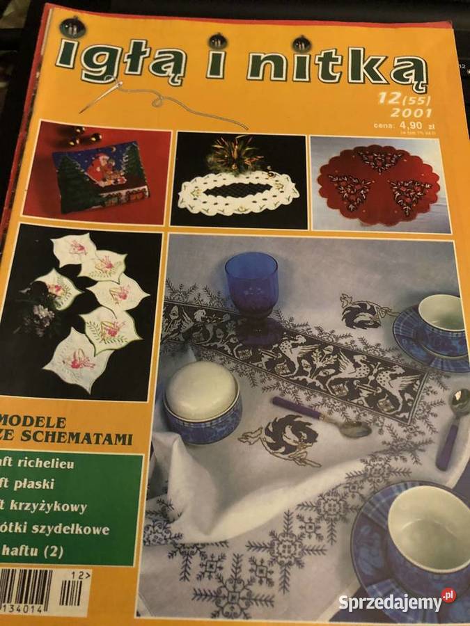 IGŁĄ I NITKĄ poraadnik podręcznik do szycia Rok wydania 2000 Zegrze