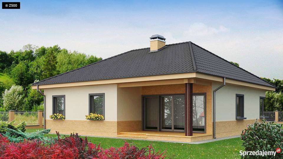 Kunsztowny Nowoczesny Dom Drewniany 121 m2 drewno Katowice