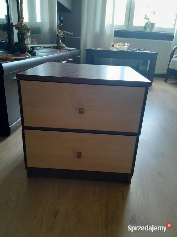 Zestaw łóżko dwie szafki nocne dolnośląskie Pszenno sprzedam