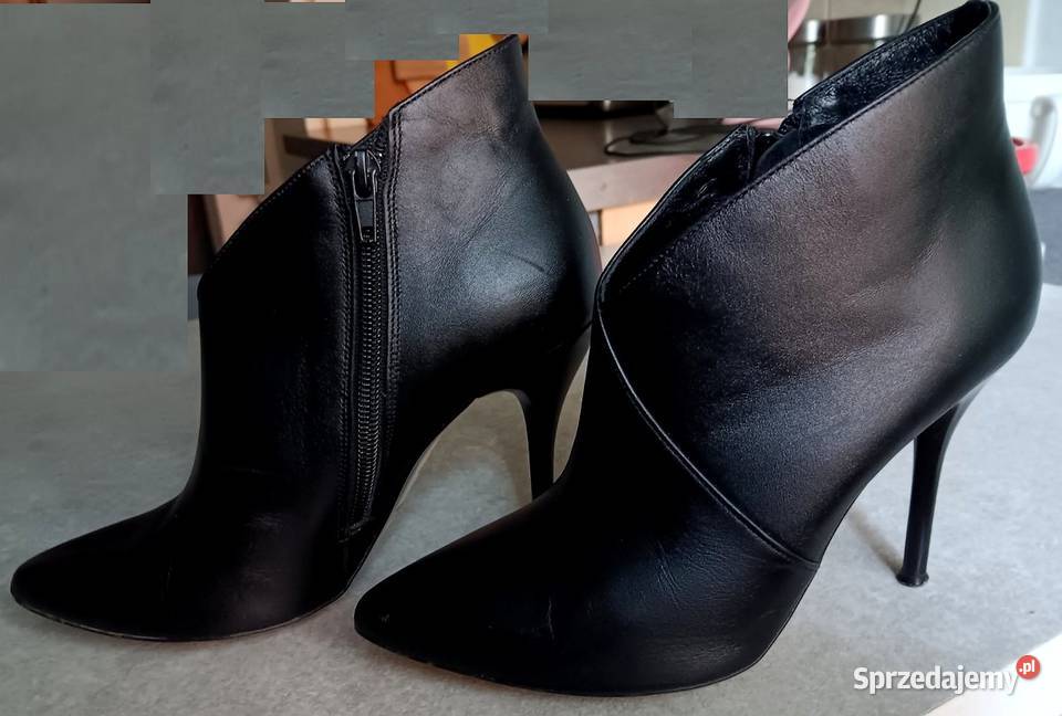 Botki 716 Czarny Lico Polański Czółenka Opole sprzedam