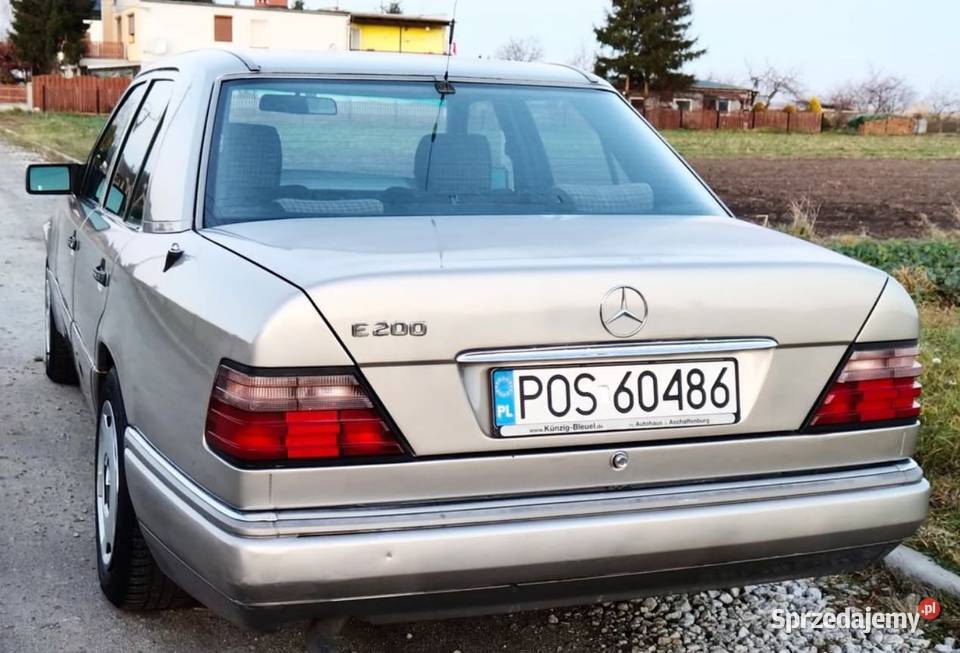 Mercedes W124 20 136 136KM Strzałkowo