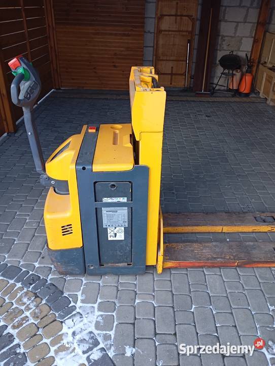 Wózek paletowy masztowy elektryczny Junghenrich lubelskie Radzyń Podlaski