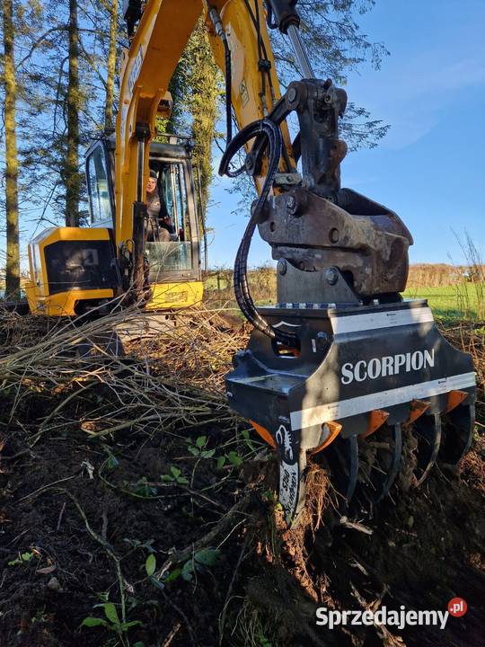 Chwytak do koparki MDE Scorpion 4070 ton Rybnik
