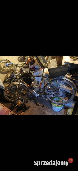 Rower Francuski Motobecane z silnikiem 2t dolnośląskie Strzelin