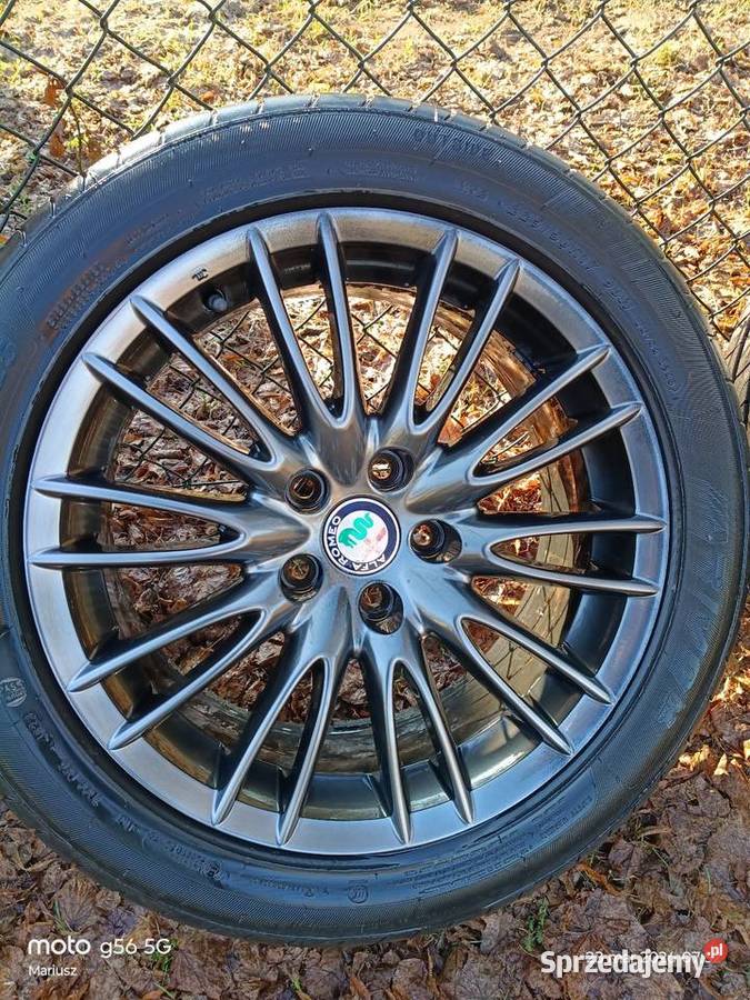 Koła 5x110 17 Alfa Romeo oryginalne Nowe Miasto Lubawskie sprzedam