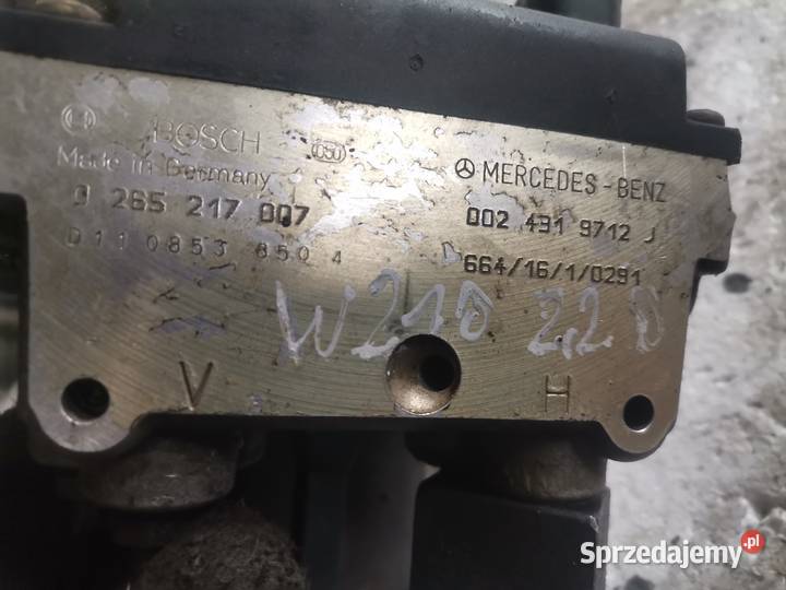 Pompa Hamulcowa ABS Mercedes W210 22D Wisznice