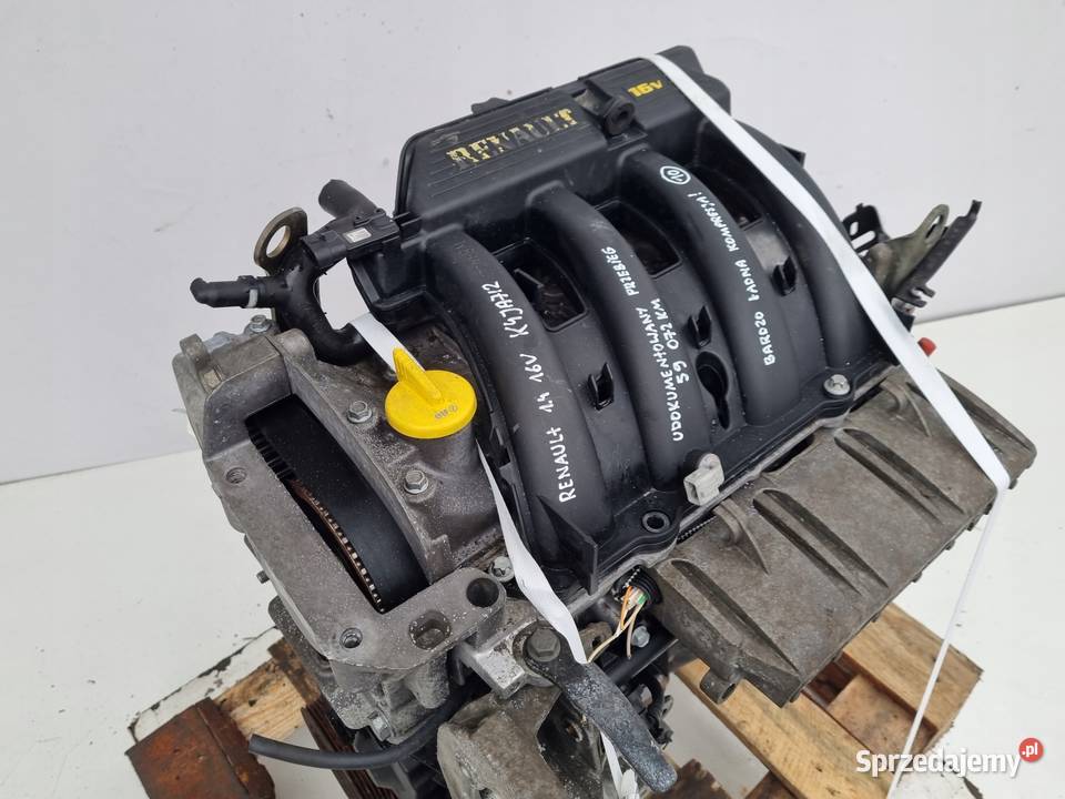 SILNIK KOMPL Renault Clio II 14 16V 59 K4J712 osobowe Silniki kompletne Rudka