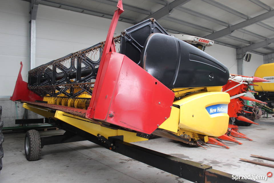 Holland CS6080 kombajn zbożowy Poziomowanie sit Sokoły
