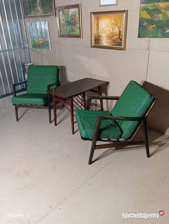 Fotele PRL Stefan Transport śląskie