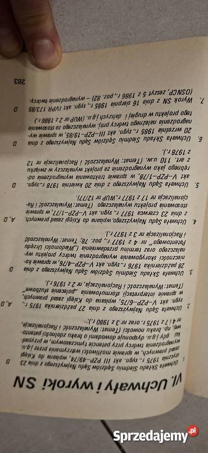 Podręczny zbiór przepisów o wynalazczości 1985 Poznań
