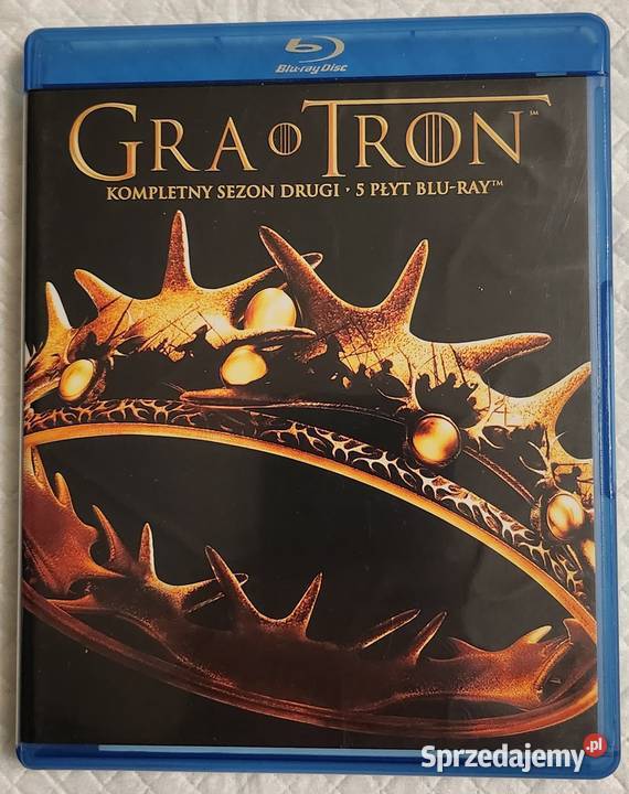 Gra o tron sezon 2 bluray 3 i więcej