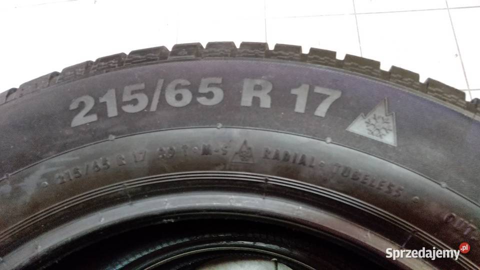 21565R17 continental zimowe TS830P ładne 4 Części samochodowe małopolskie Kraków