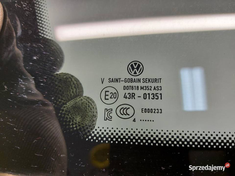 VW ID4 11A 2024r SUV 5D SZYBA KAROSERYJNA LEWY