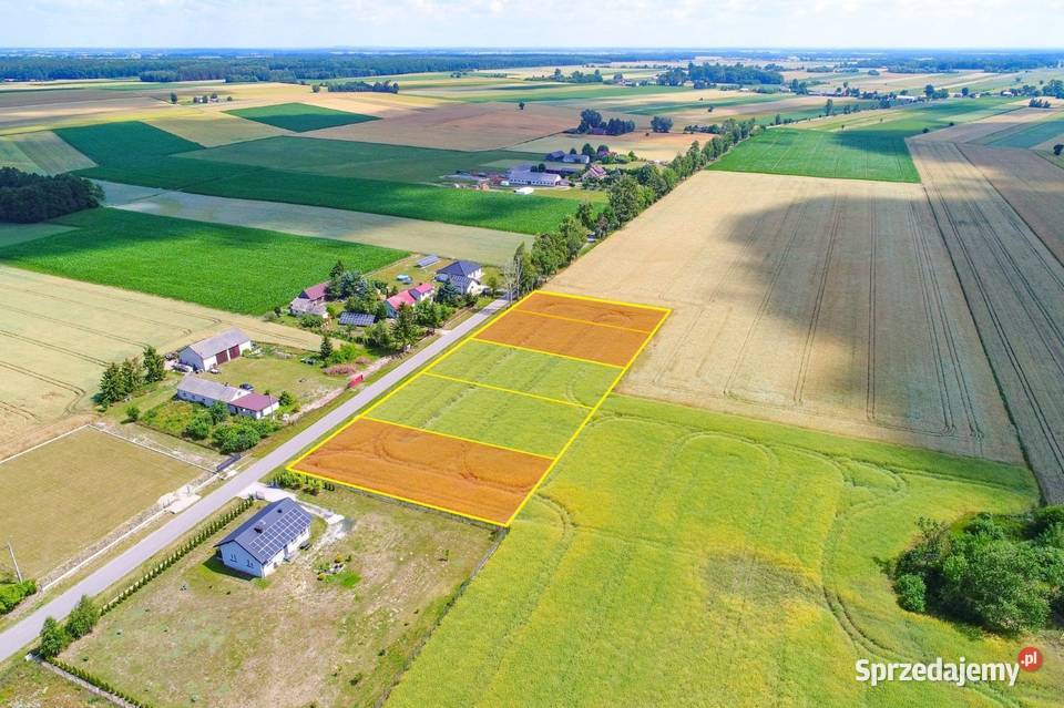 Działki budowlane w zielonej spokojnej okolicy Kozłówka