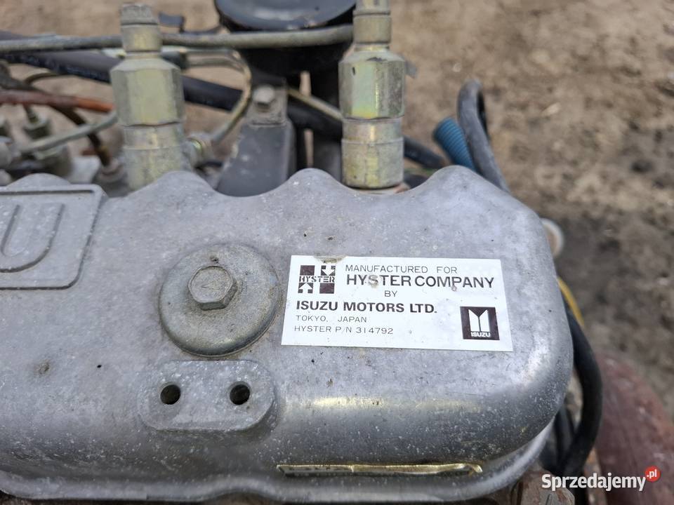 Silnik Isuzu diesel stanbdb wózek widłowy Hyster Wózki widłowe Targoszyn