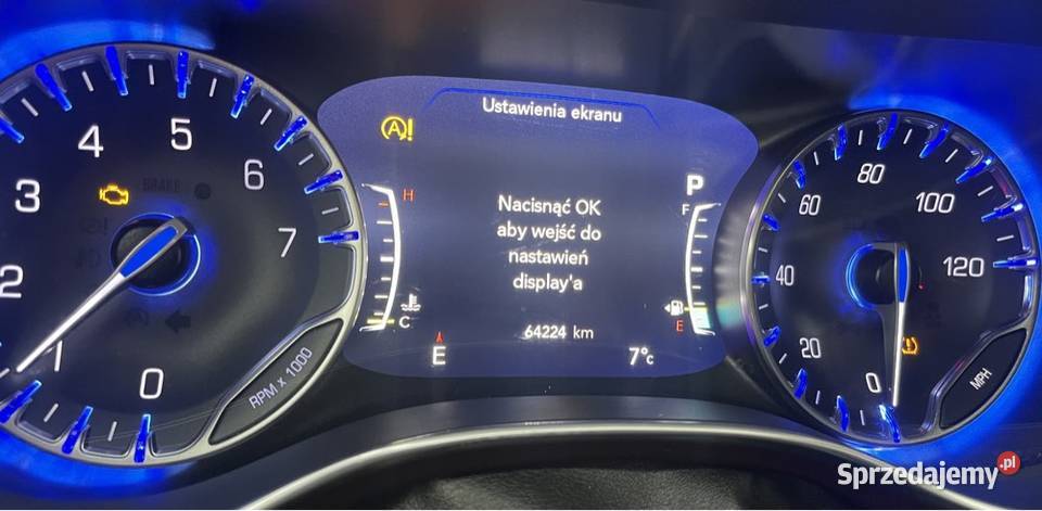 CHRYSLER PACIFICA USA dostosowanie Radio Navi