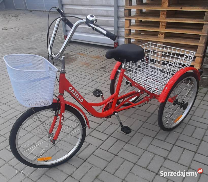 Rower rowerek trzy kołowy rehabilitacyjny