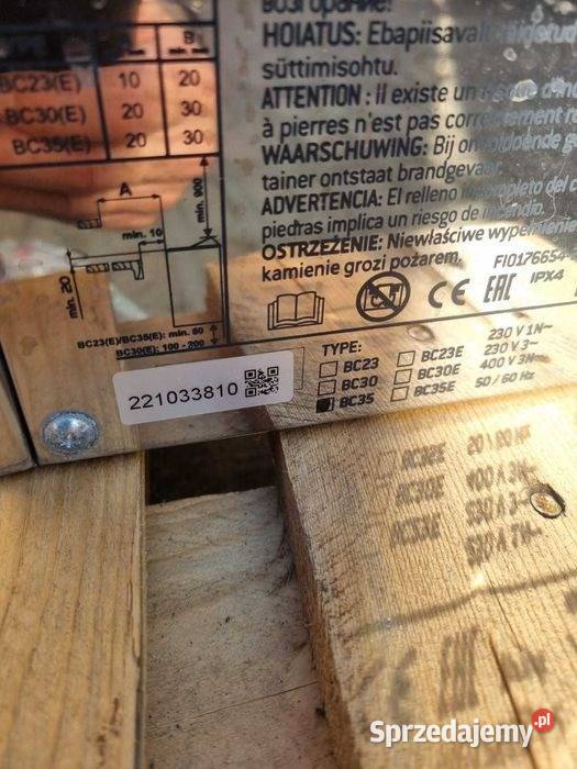 Piec do sauny fińskiej Harvia ze sterownikiem Zielona Góra sprzedam