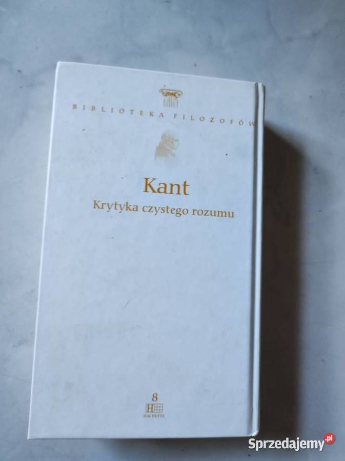 Biblioteka filozofów KANT Krytyka czystego ISBN 9788328238572 Kielce