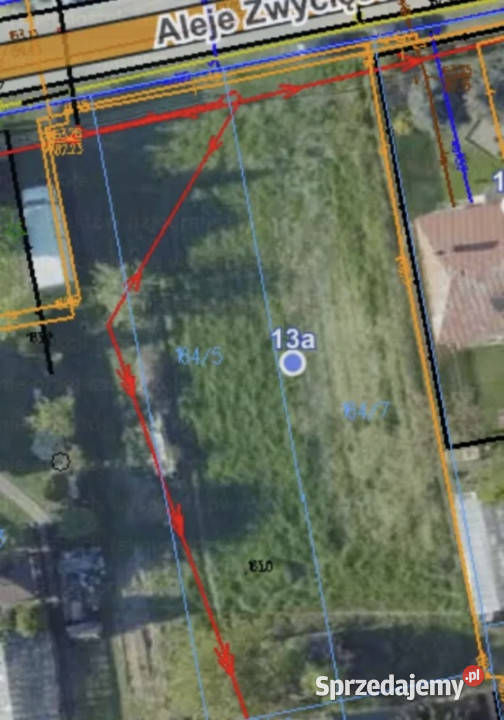 Na sprzedaż działka budowlana 1234 m w lubelskie Lubartów