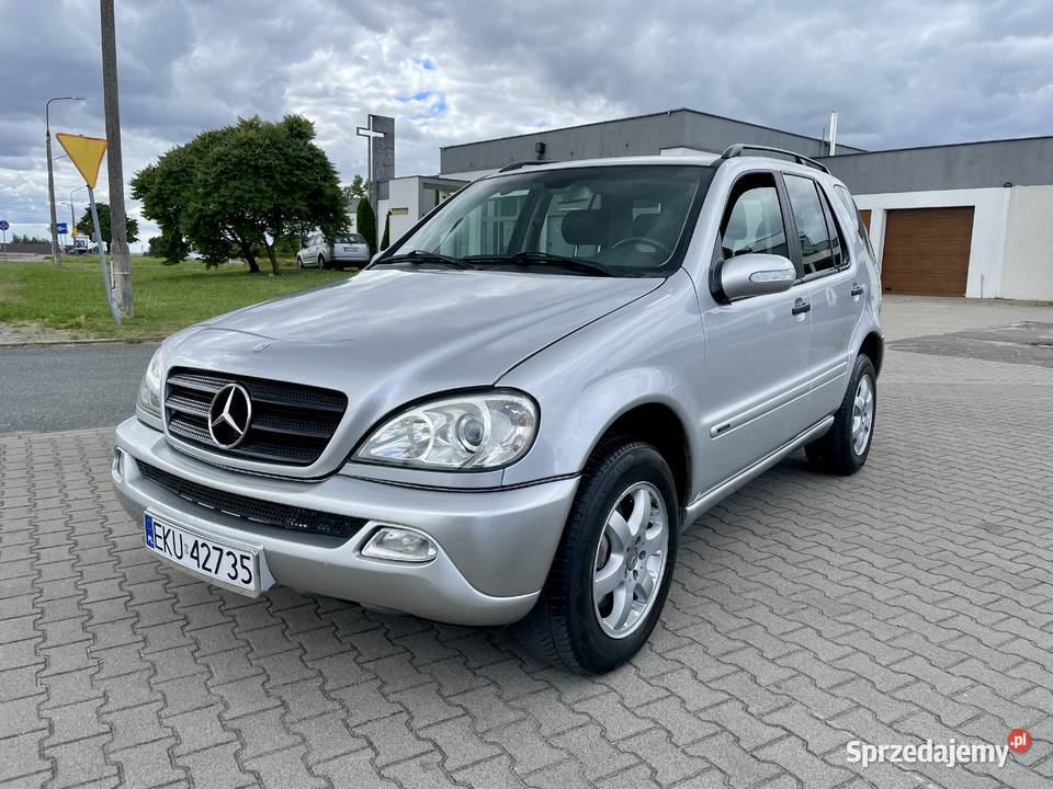 ŁADNY MERCEDES BENZ ML 27 CDI 163 HAK ALU ML Kutno