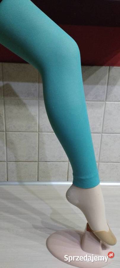 Leginsy w kolorze morskiej zieleni Happy Day Dla kobiet Lublin