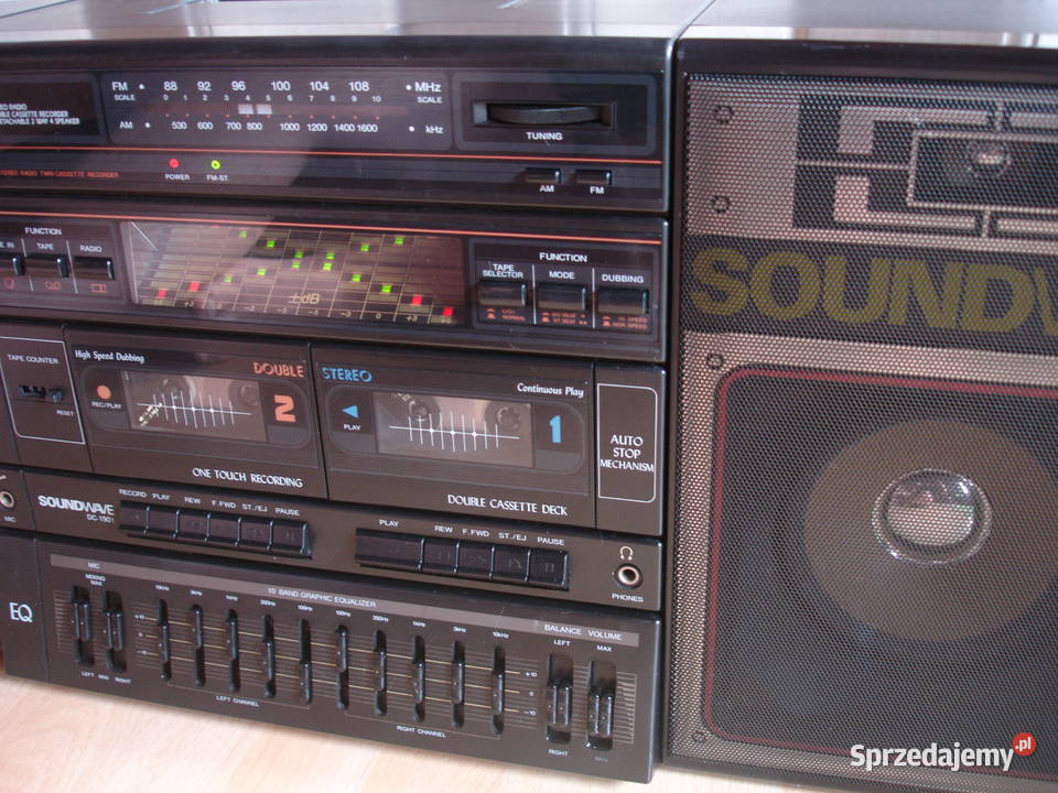Radiomagnetofon SOUNDWAVE DC1901 Radioodtwarzacze