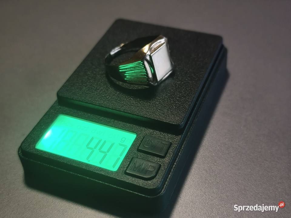 Złoty sygnet męskizłoto 585waga 447g pomorskie Chojnice