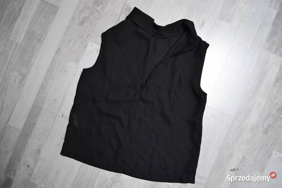 Koszulowa bluzka czarna vero moda XS rozsuwana Płock sprzedam
