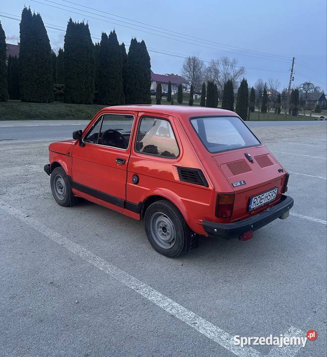 Fiat 126 maluch benzyna 1990r benzyna Motoryzacja
