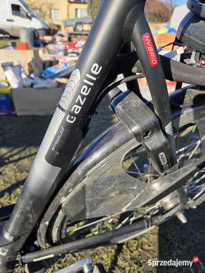 Rower elektryczny gazelle orange arroyo c7 dolnośląskie Jawor
