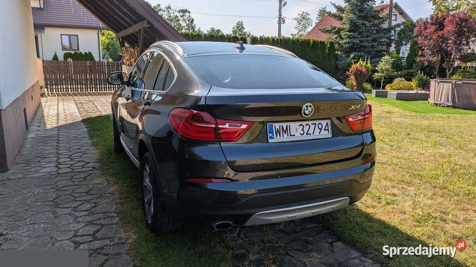 BMW X4 xDrive20d 190 2017r Super auto Rok produkcji 2017 Ujazd