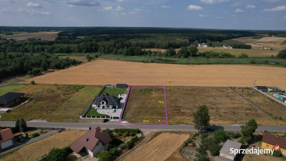 Grunt 1866m2 Męcka Wola Grunty i działki łódzkie