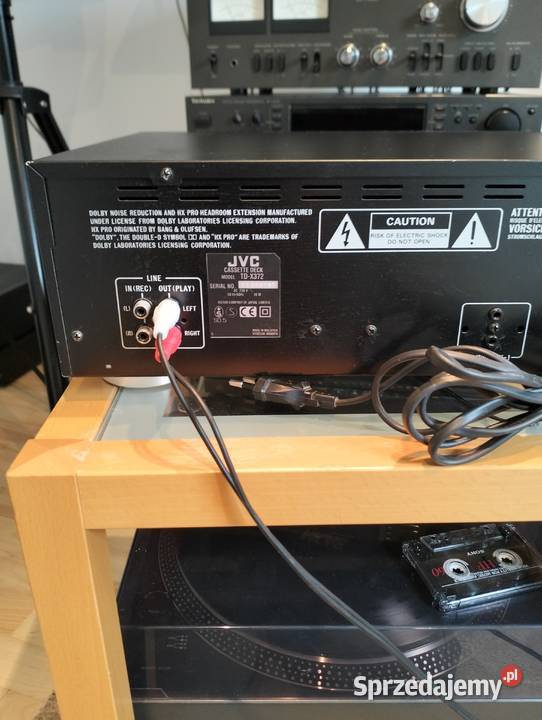 Magnetofon JVC TDX372 śląskie