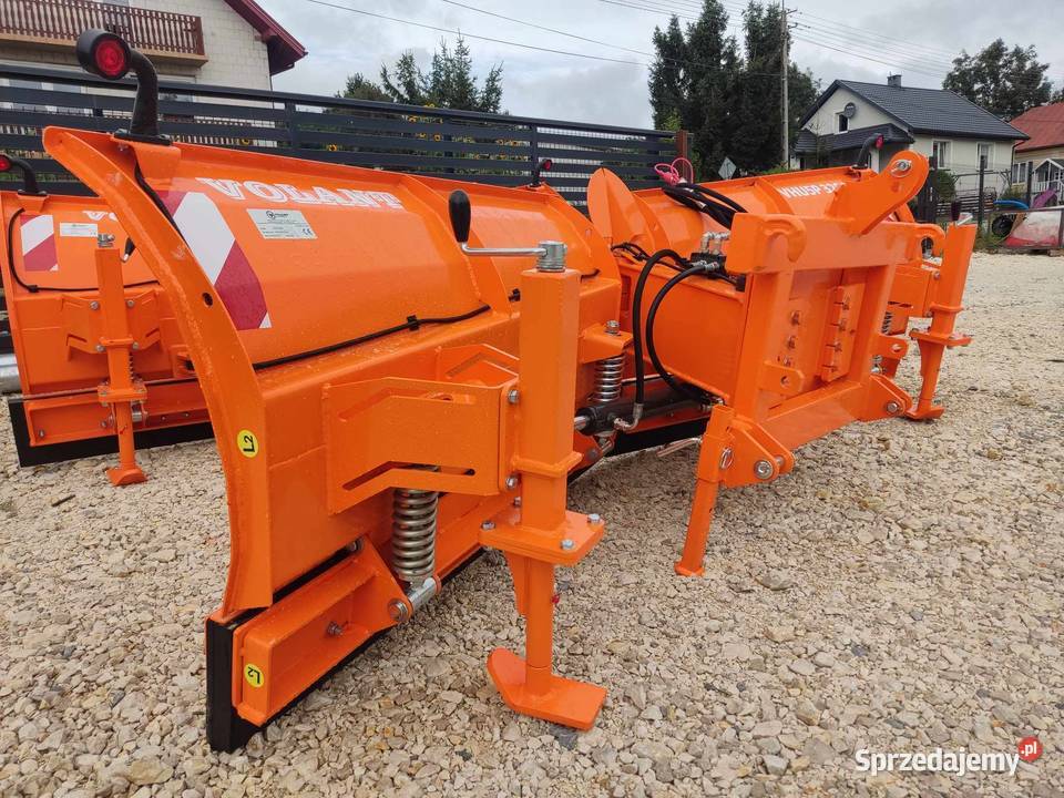 Pług do śniegu składany Volant euro tuz 2532m nieuszkodzony Kwidzyn