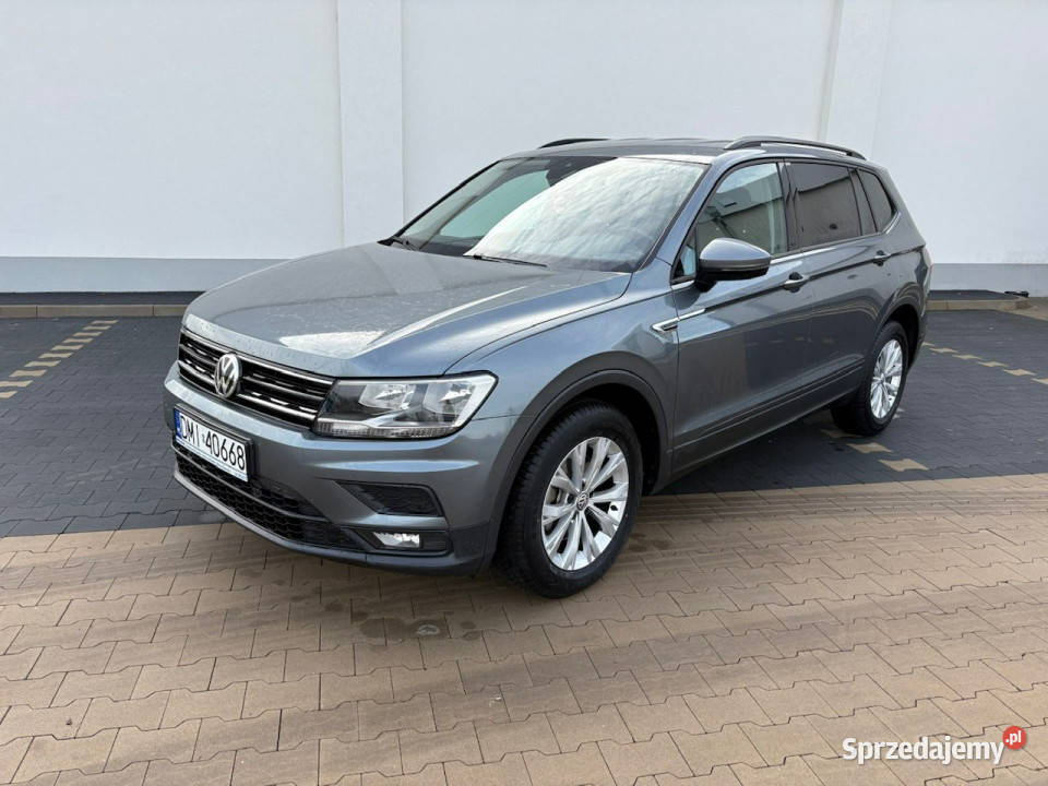 Volkswagen Tiguan Allspace 14TSI 150 65tyśkm Rok produkcji 2018 Samochody osobowe dolnośląskie