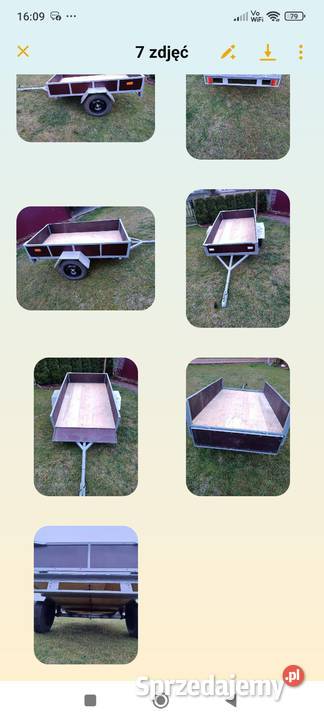 Przyczepka samochodowa Rok produkcji 2026 Dąbrowa Tarnowska