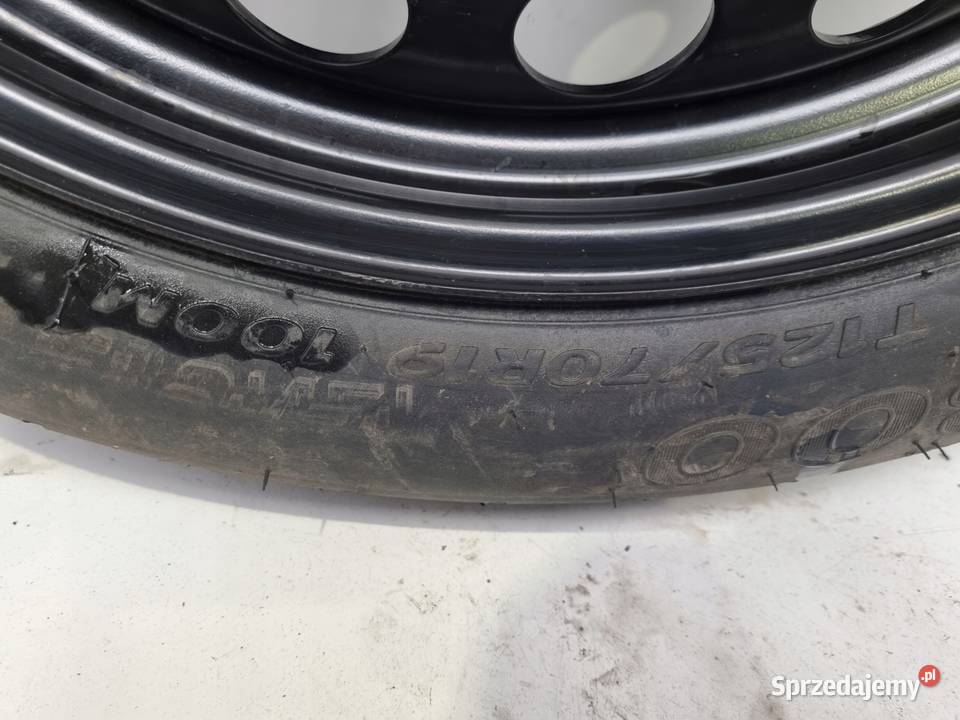 KOŁO DOJAZDOWE Audi A4 B8 A5 8T dojazdówka 12570
