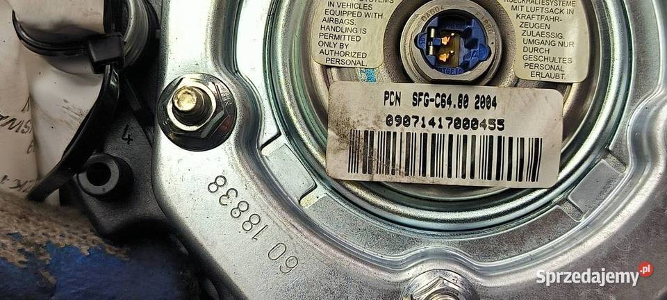 PODUSZKA AIRBAG VOLKSWAGEN TOURAN 1T0880201A osobowe Lipno