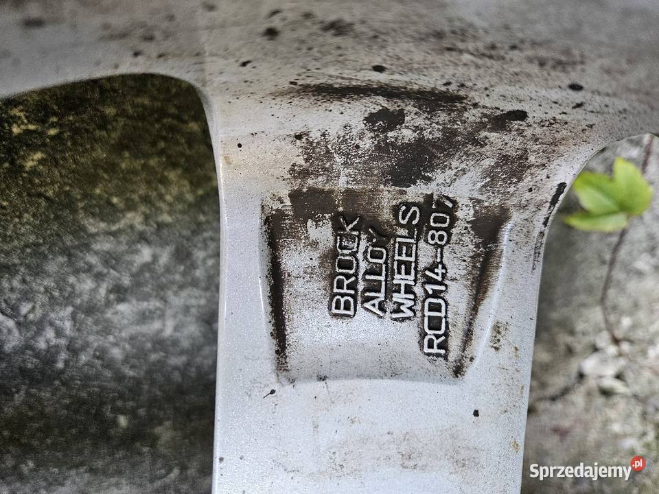 Alofelgi brock 5x112 z oponami 2454017 vw audi