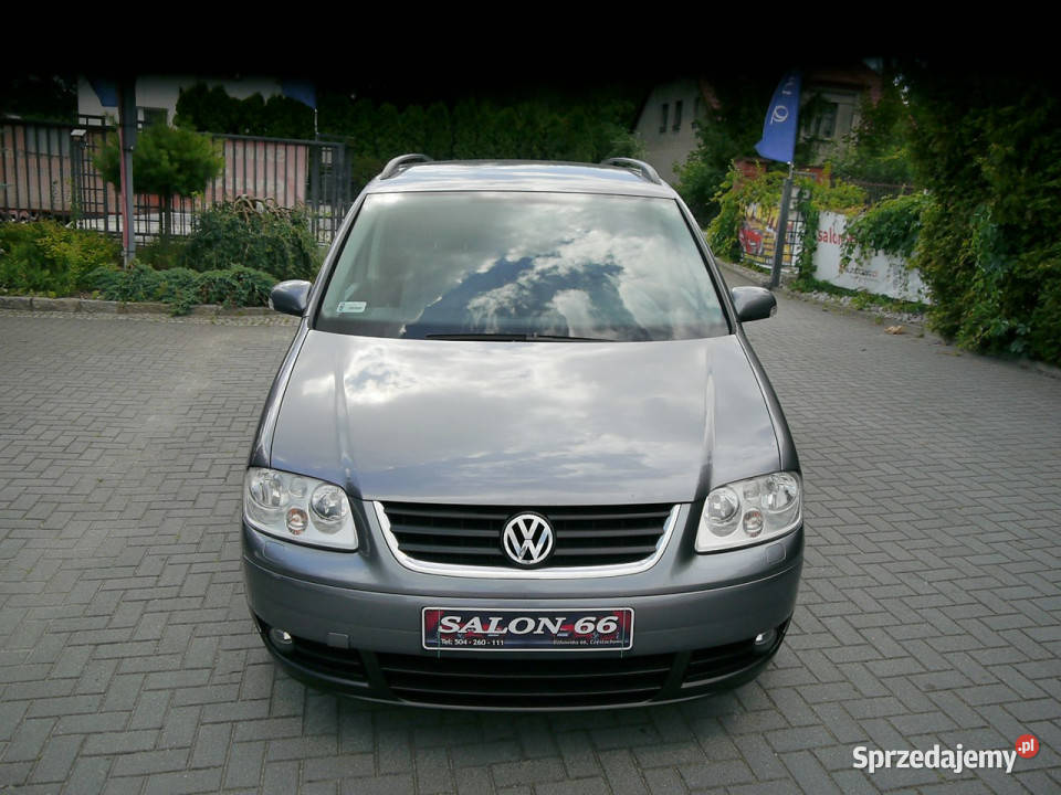 Volkswagen Touran 16mpi Gaz LPG bez rdzy i nieuszkodzony Częstochowa
