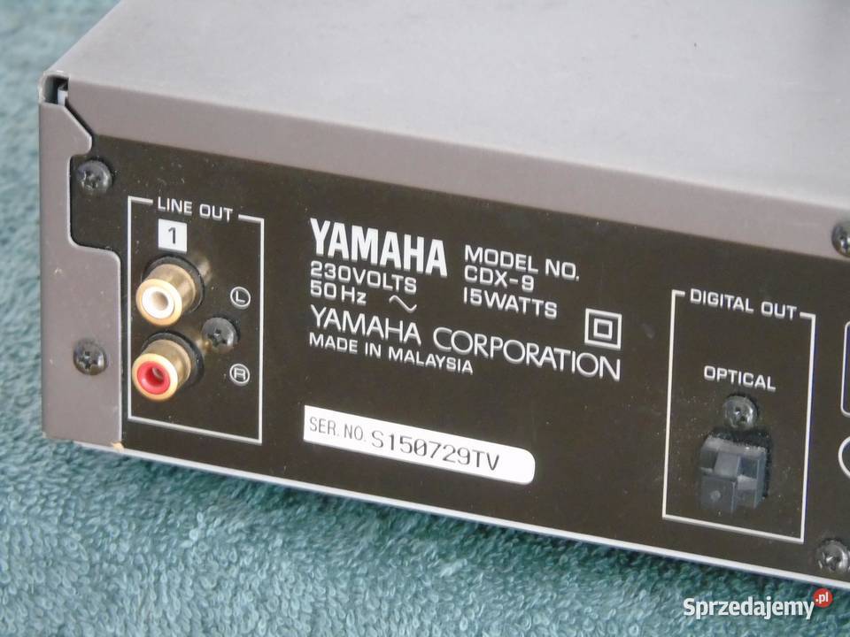 CD Yamaha CDX9 WYSYŁKA Odtwarzacze CD i MD podkarpackie Jasło