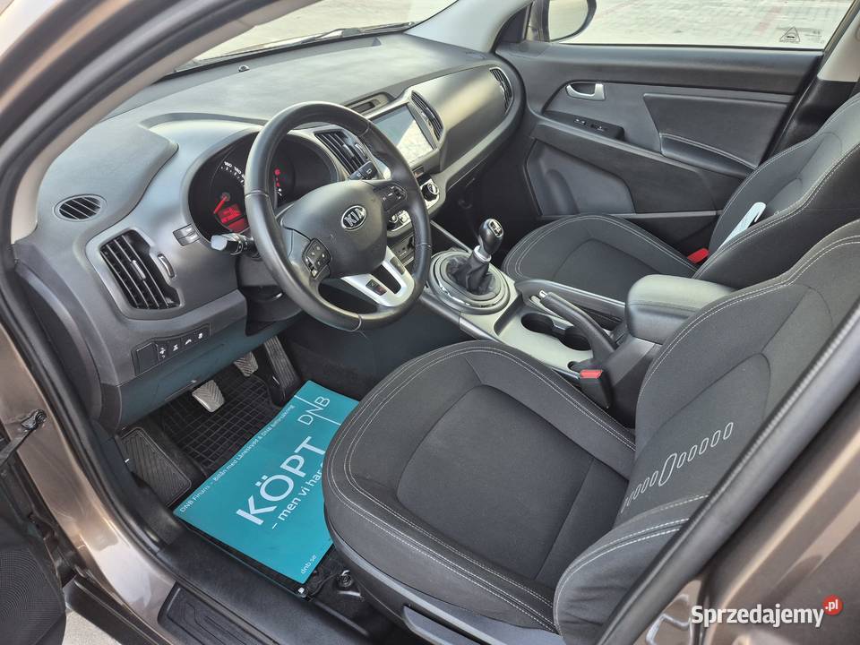 Kia Sportage 4x4 2014r 20D 184 Serwis Xenon Led Samochody osobowe Góra Puławska sprzedam